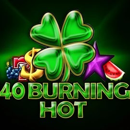 40 Burning Hot slot icon by Amusnet Interactive, available at 5Gringos Casino