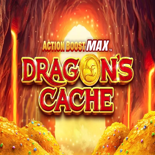 Enjoy Action Boost Max Dragon's Cache by SpinPlay Games – logo hosted on 5gringos-casino.eu