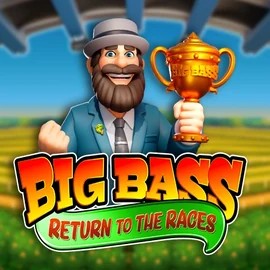 Big Bass Return to the Races logo – Slots by Pragmatic Play at 5Gringos Casino