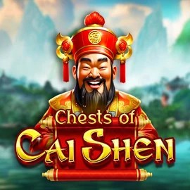Chests of Cai Shen game by Pragmatic Play – logo hosted on 5Gringos Casino