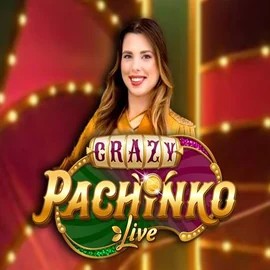 Crazy Pachinko online game logo by Evolution on 5gringos-casino.eu