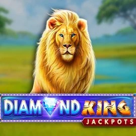 Diamond King Jackpots logo by SpinPlay Games 5Gringos Casino