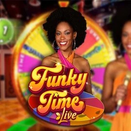 Funky Time casino game by Evolution – featured logo at 5Gringos Casino