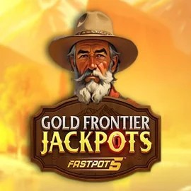 Gold Frontier Jackpots FastPot5 game by Yggdrasil – logo hosted on 5Gringos Casino