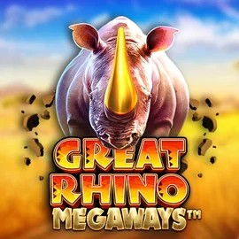 Great Rhino Megaways by Pragmatic Play, showcased at 5gringos-casino.eu – game logo