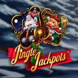 Jingle Jackpots slot visual from Dragon Gaming available on 5gringos-casino.eu