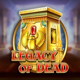 Legacy of Dead logo – Slots by Play'n GO at 5Gringos Casino