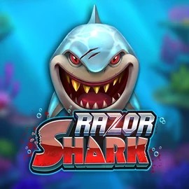 Official Slots logo: Razor Shark by Push Gaming at 5Gringos Casino