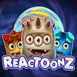 Reactoonz logo by Play'n GO 5Gringos Casino