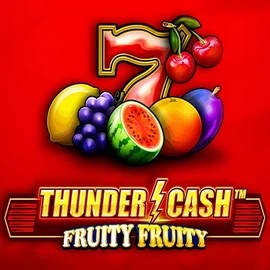 Thunder Cash Fruity Fruity online game logo by Novomatic on 5gringos-casino.eu