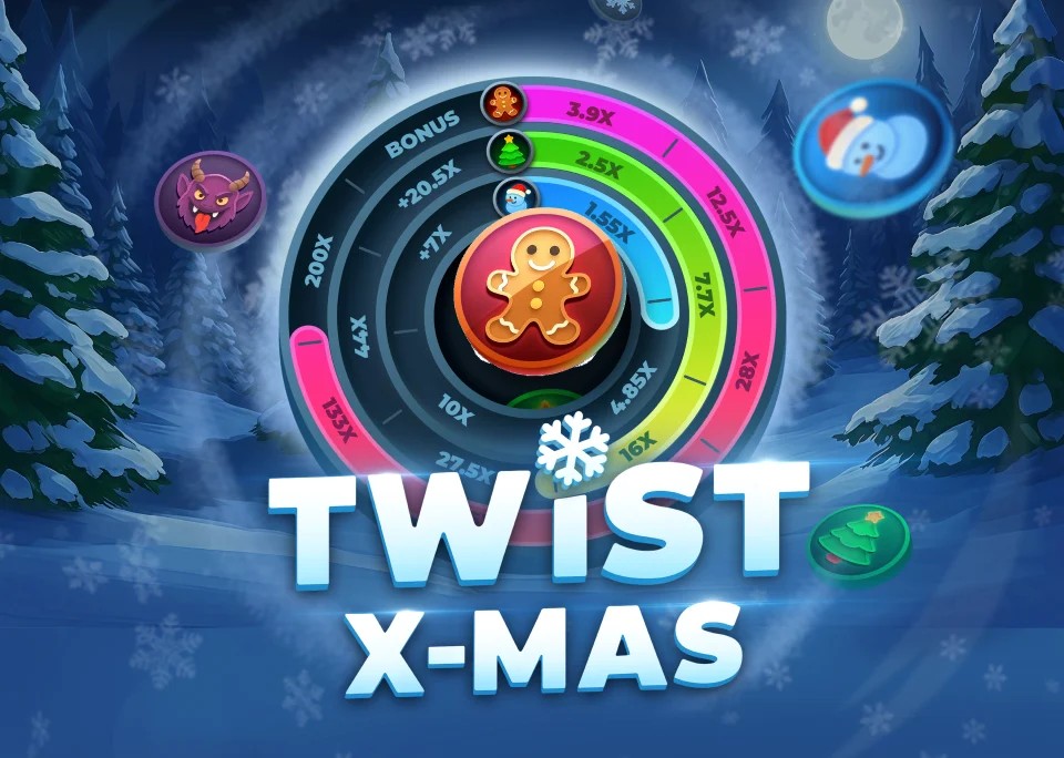 Play the Twist X-mas slot by InOut on 5Gringos Casino